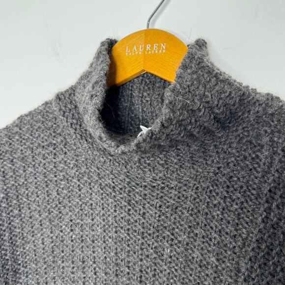 Helmut‎ Lang alpaca/wool oversized mock neck sweater Womens Small - Picture 3 of 12